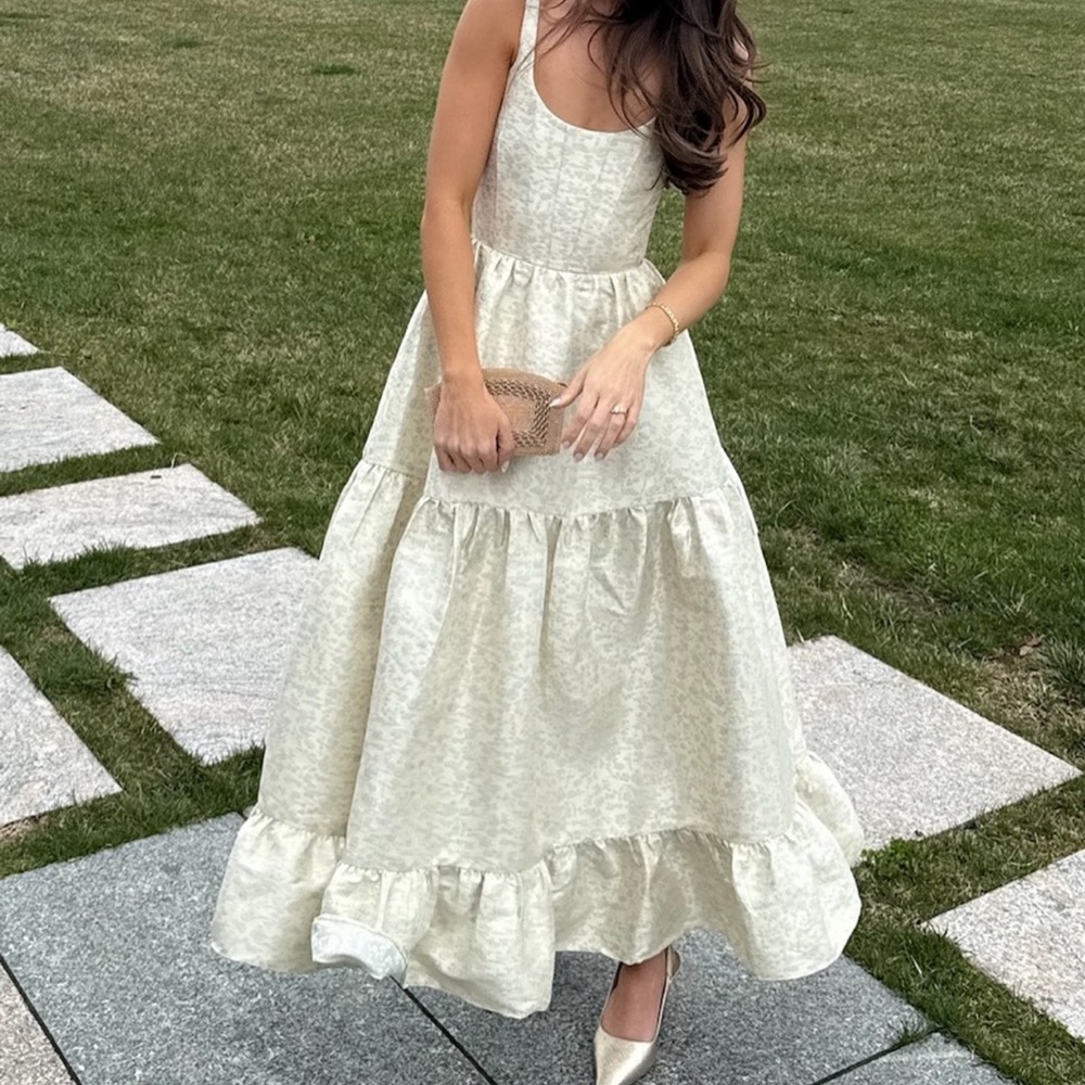 V. Chapman Avery Dress in Blue Dutchess